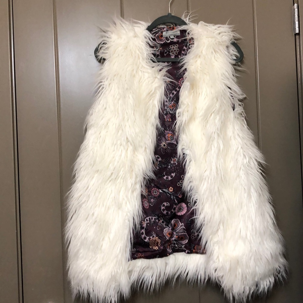 Llama fur vest